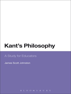 cover image of Kant's Philosophy